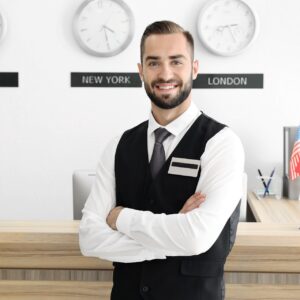 Curso de recepcionista de hotel