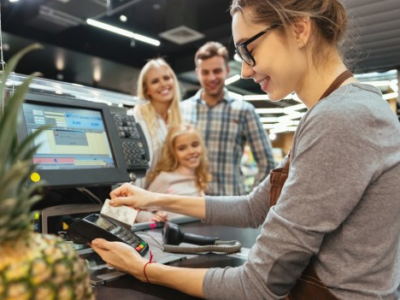 CAJERA Cajera de supermercados y grandes almacenes